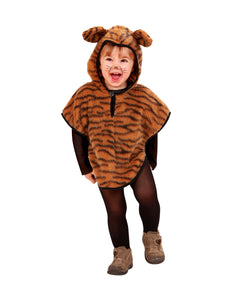 e-carnavalskleding-SYK Tijger poncho kinderen