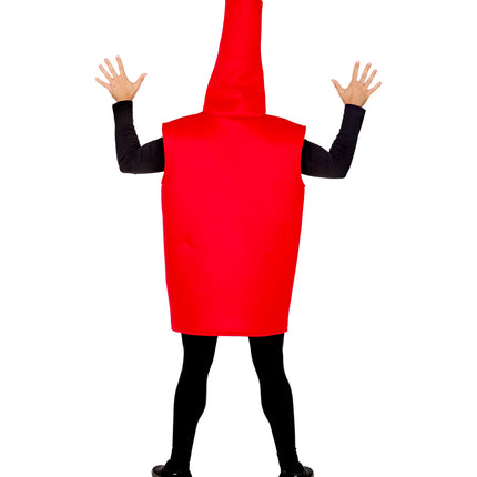 e-carnavalskleding-SYK Tomaten ketchup fles pak volwassenen
