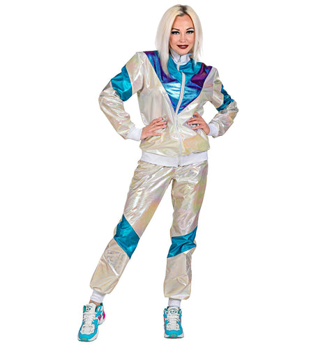 e-carnavalskleding-SYK Trainingspak disco holografisch