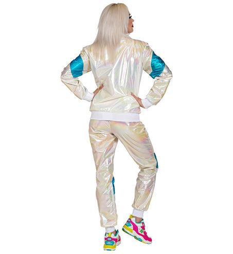 e-carnavalskleding-SYK Trainingspak disco holografisch