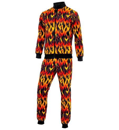 e-carnavalskleding-SYK Trainingspak flames Danny