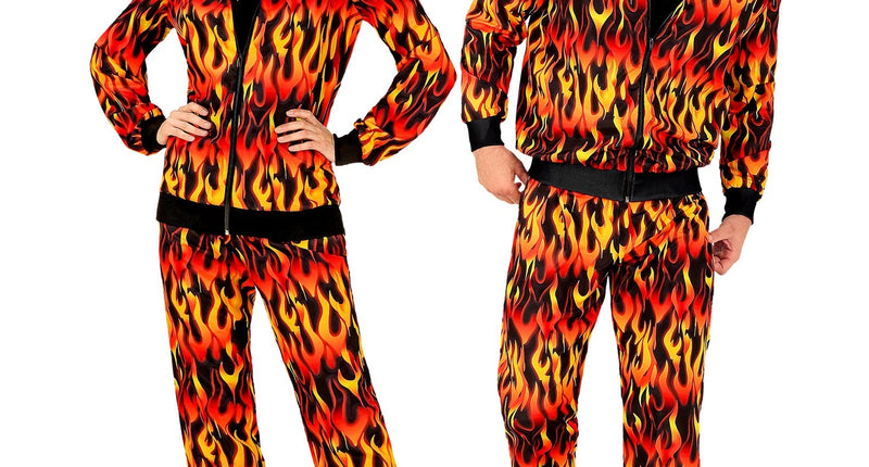 e-carnavalskleding-SYK Trainingspak flames Danny