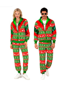 e-carnavalskleding-SYK Trainingspak kerst Julia