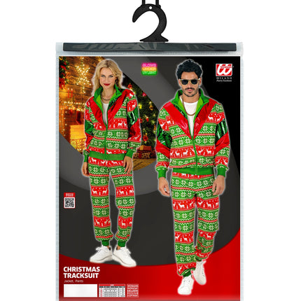 e-carnavalskleding-SYK Trainingspak kerst Julia