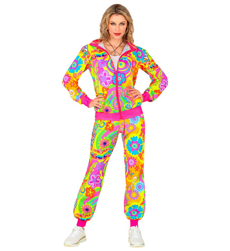 e-carnavalskleding-SYK Trainingspak Neon Anne