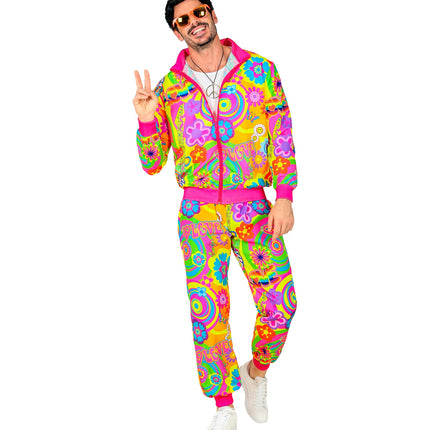 e-carnavalskleding-SYK Trainingspak Neon Anne