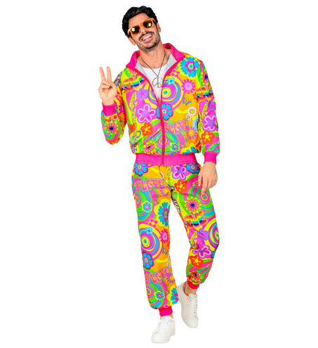 e-carnavalskleding-SYK Trainingspak Neon Anne