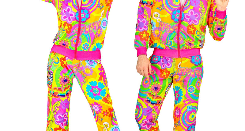 e-carnavalskleding-SYK Trainingspak Neon Anne