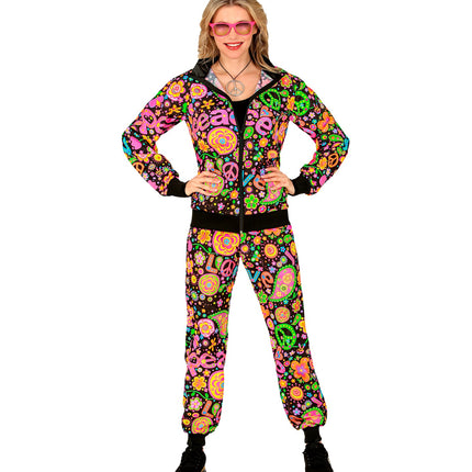 e-carnavalskleding-SYK Trainingspak Neon Demie
