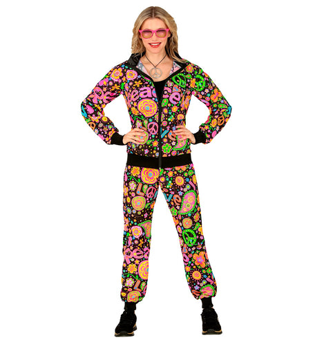 e-carnavalskleding-SYK Trainingspak Neon Demie