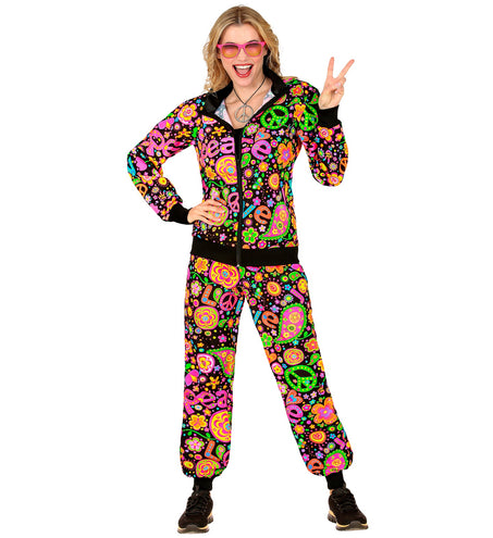 e-carnavalskleding-SYK Trainingspak Neon Demie
