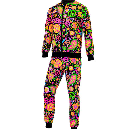e-carnavalskleding-SYK Trainingspak Neon Demie