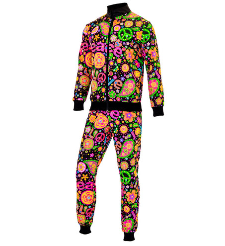 e-carnavalskleding-SYK Trainingspak Neon Demie