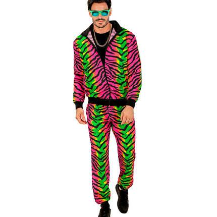 e-carnavalskleding-SYK Trainingspak Neon Rianne