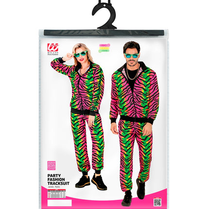 e-carnavalskleding-SYK Trainingspak Neon Rianne