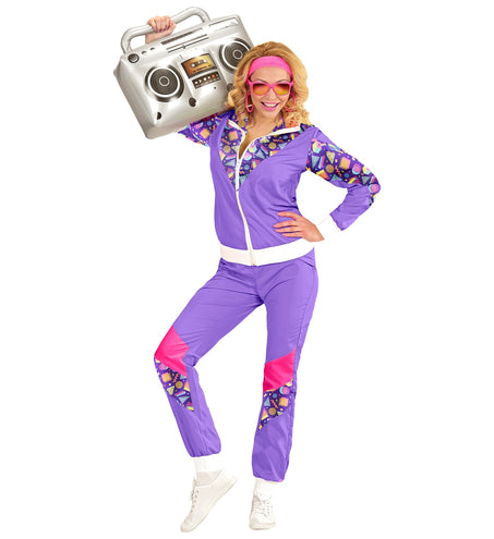 e-carnavalskleding-SYK Trainingspak Vanessa met print
