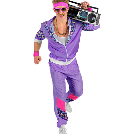 e-carnavalskleding-SYK Trainingspak Vanessa met print
