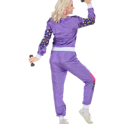 e-carnavalskleding-SYK Trainingspak Vanessa met print