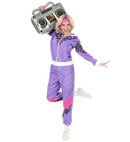 e-carnavalskleding-SYK Trainingspak Vanessa met print