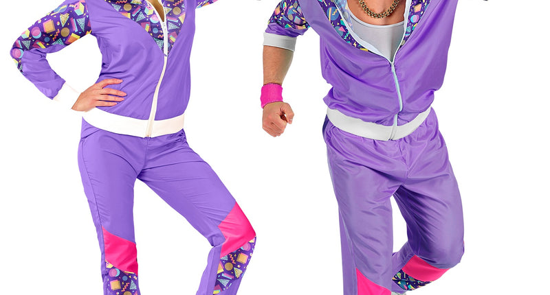 e-carnavalskleding-SYK Trainingspak Vanessa met print