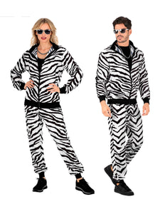 e-carnavalskleding-SYK Trainingspak zebra Milan