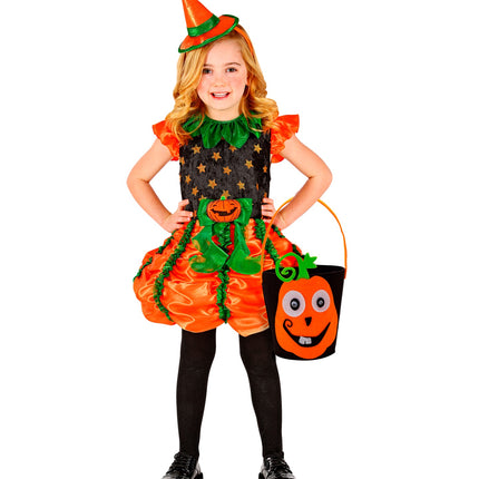 e-carnavalskleding-SYK Trick or Treat tasje Pompoen Ellis