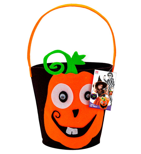 e-carnavalskleding-SYK Trick or Treat tasje Pompoen Ellis