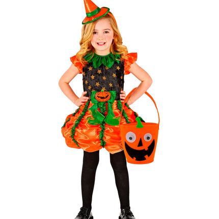 e-carnavalskleding-SYK Trick or Treat tasje Pompoen Nina