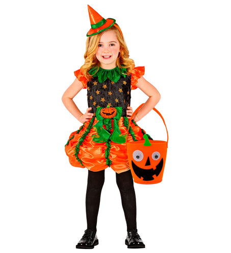 e-carnavalskleding-SYK Trick or Treat tasje Pompoen Nina