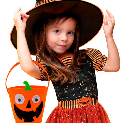 e-carnavalskleding-SYK Trick or Treat tasje Pompoen Nina