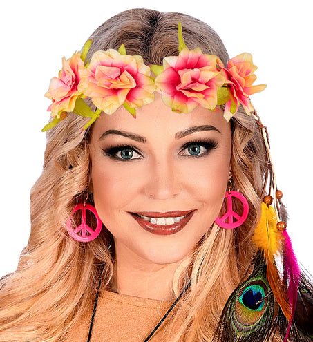 e-carnavalskleding-SYK Tropische bloemen hoofdband
