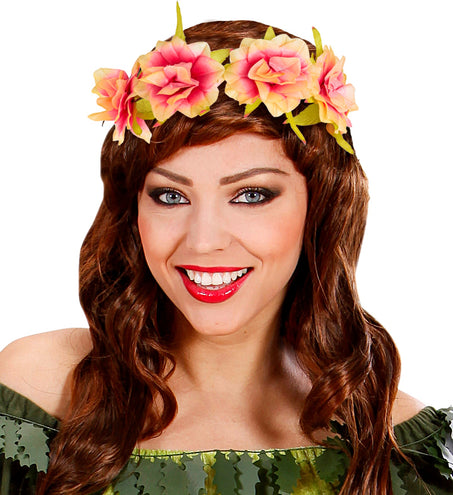 e-carnavalskleding-SYK Tropische bloemen hoofdband