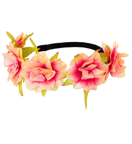 e-carnavalskleding-SYK Tropische bloemen hoofdband