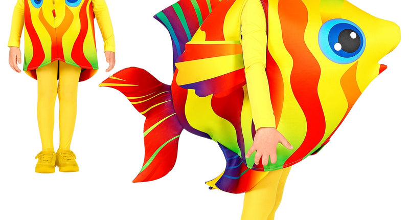 e-carnavalskleding-SYK Tropische gele vis kind