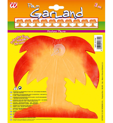 e-carnavalskleding-SYK Tropische polyester slinger palmboom 3 meter