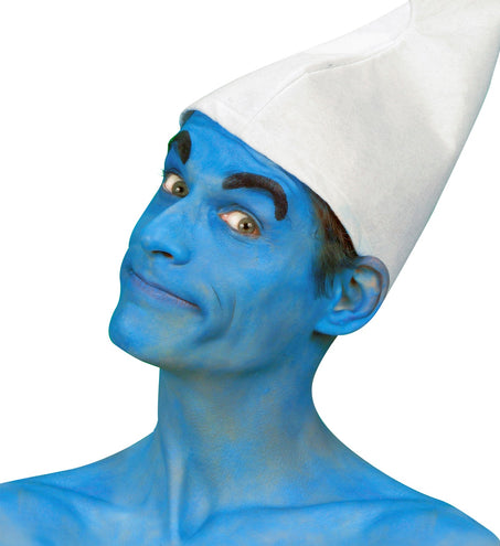 e-carnavalskleding-SYK tube make-up blauw