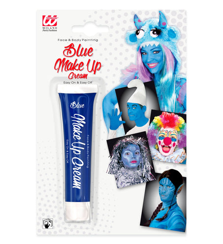 e-carnavalskleding-SYK tube make-up blauw
