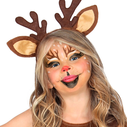 e-carnavalskleding-SYK tube make-up bruin