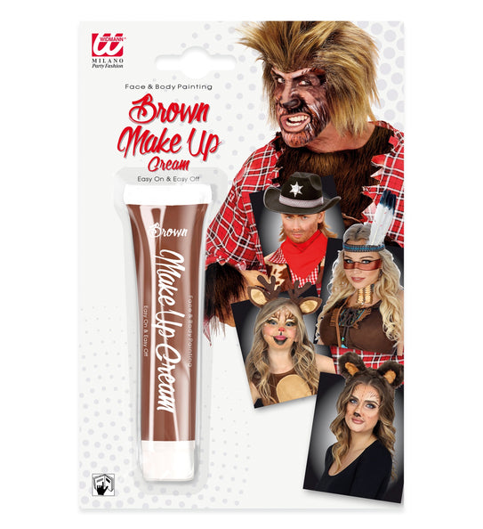 e-carnavalskleding-SYK tube make-up bruin