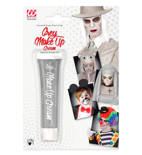e-carnavalskleding-SYK tube make-up grijs