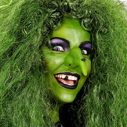 e-carnavalskleding-SYK tube make-up groen
