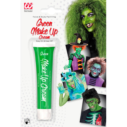 e-carnavalskleding-SYK tube make-up groen