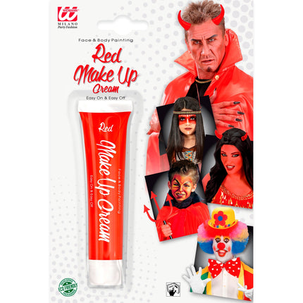 e-carnavalskleding-SYK tube make-up rood