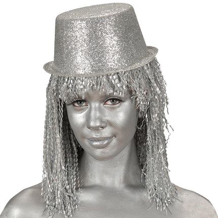 e-carnavalskleding-SYK tube make-up zilver