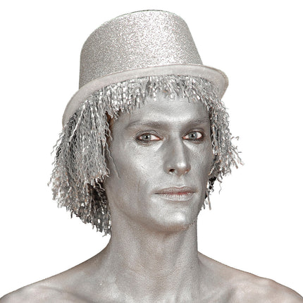 e-carnavalskleding-SYK tube make-up zilver