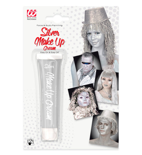e-carnavalskleding-SYK tube make-up zilver