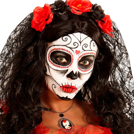 e-carnavalskleding-SYK tube make-up zwart