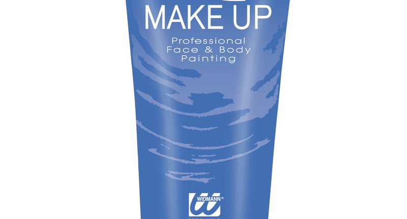 e-carnavalskleding-SYK Tube met blauwe aqua schmink