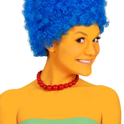 e-carnavalskleding-SYK Tube met gele aqua make-up