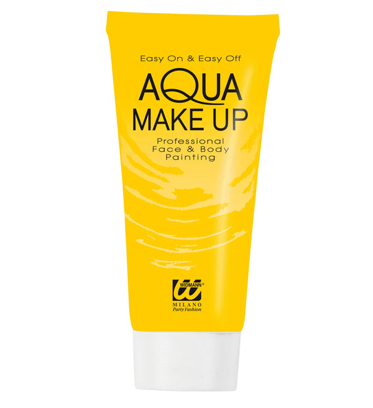 e-carnavalskleding-SYK Tube met gele aqua make-up
